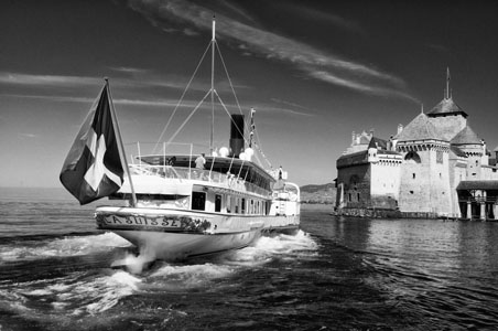 Château de Chillon, Steamboat